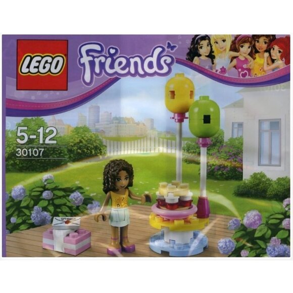 LEGO Friends Birthday Party 30107 w/Andrea Minifig Poly Bag - Picture 1 of 6